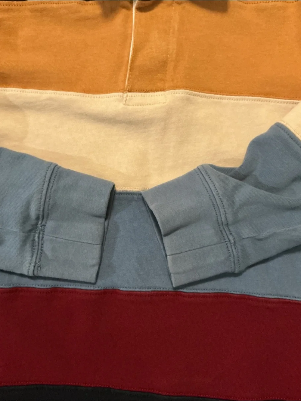Gymboree colorblock rugby
